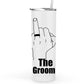 The Groom Personalized Metal Tumbler