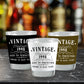 Vintaged & Aged to Perfection Birthday Shot Glass