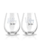 Wife & Hubby Est. Glass Set