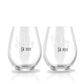 Wife & Hubby Est. Glass Set