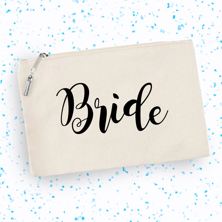 Bridal Party Personalized Canvas Tote Bag Set