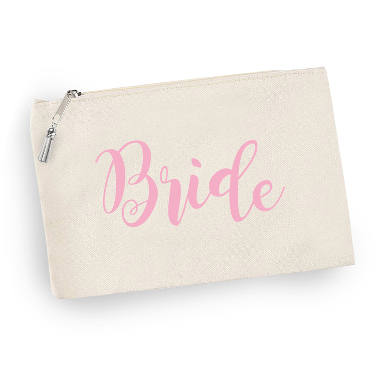 Bridal Party Personalized Canvas Tote Bag Set