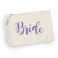 Bridal Party Personalized Canvas Tote Bag Set