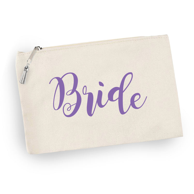 Bridal Party Personalized Canvas Tote Bag Set