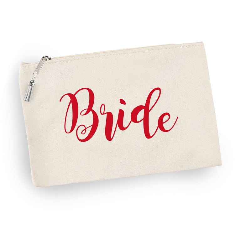 Bridal Party Personalized Canvas Tote Bag Set